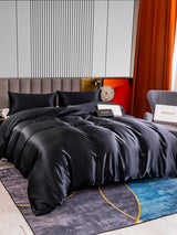 [Black] SilkSilky-AU 22Momme Bedding Set 003