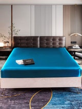 [Teal] SilkSilky-AU 22Momme Sheet 001