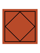 [Orange Square] SilkSilky-AU Scarf 001
