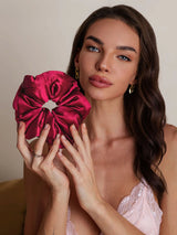 [Wine] SilkSilky-AU Scrunchie 002