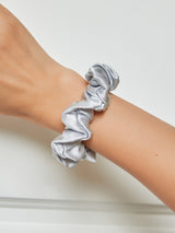 [Silver] SilkSilky-AU Scrunchie 001