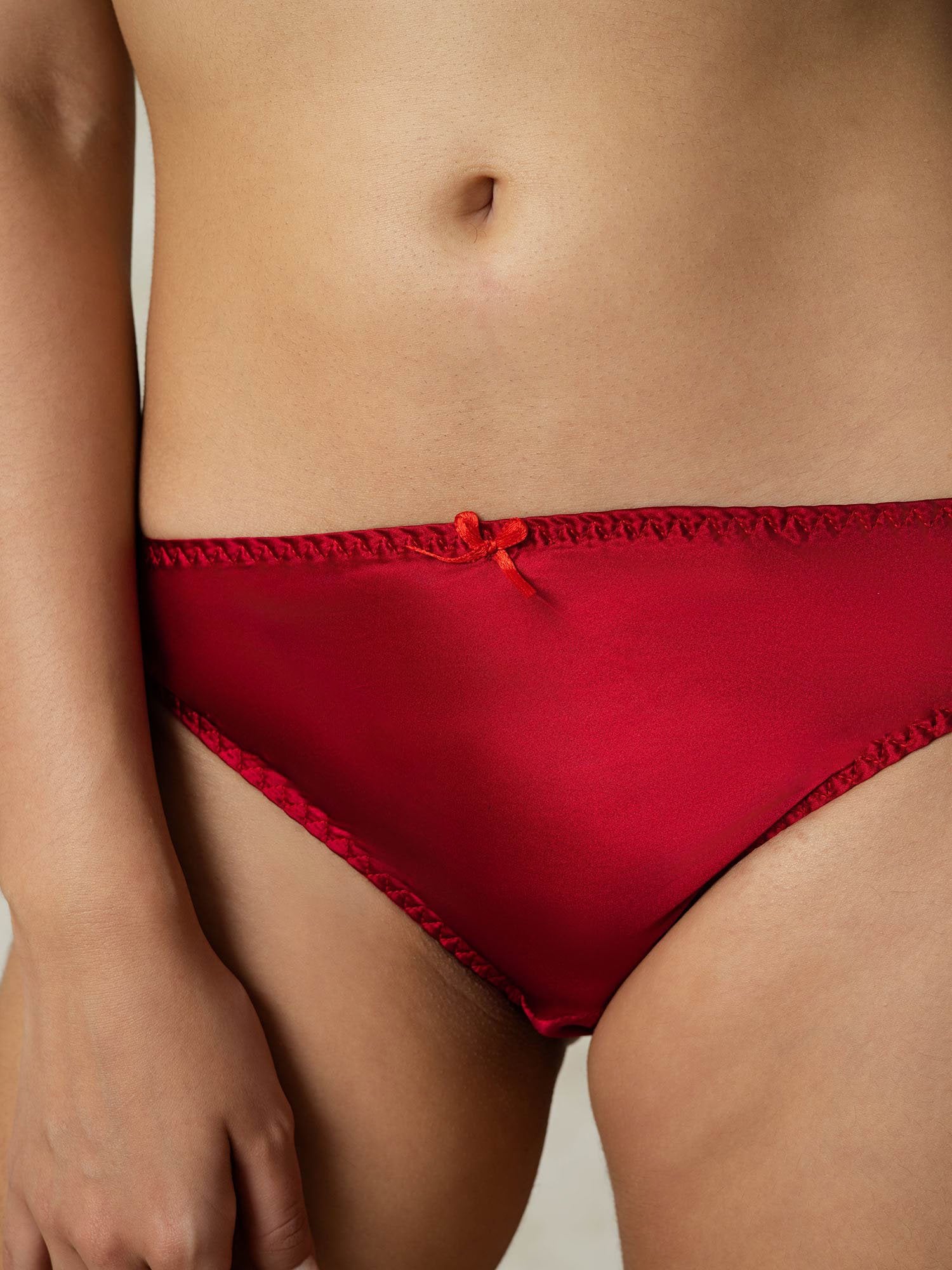 [Wine] SilkSilky-AU Pure Silk Panty 005