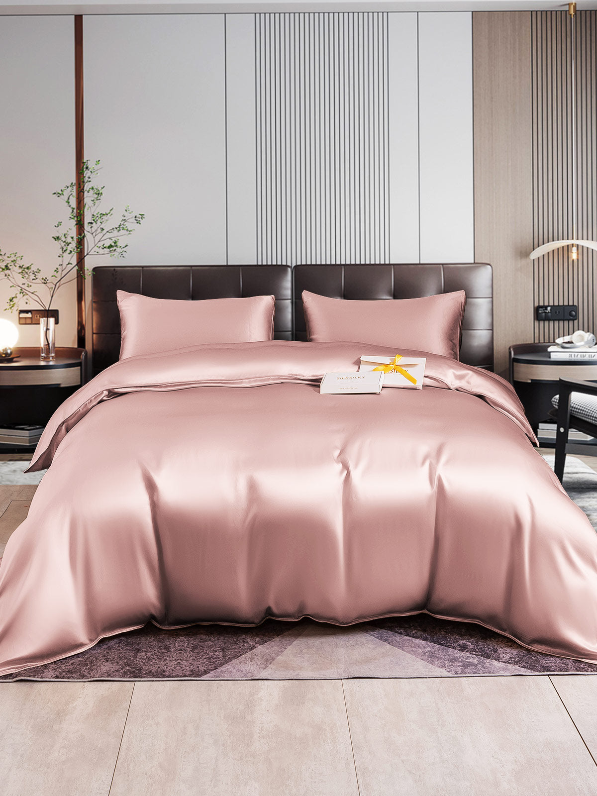 [Peach Skin] SilkSilky-AU 22Momme Bedding Set 001