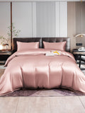 SilkSilky AU 22Momme Pure Silk Bedding Set PaleMauve 001