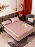 SilkSilky AU 19Momme Pure Silk Bedding Set PaleMauve 001