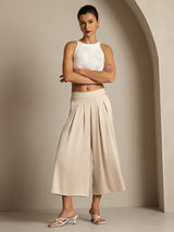 [Beige] SilkSilky-AU Women's Pants 008