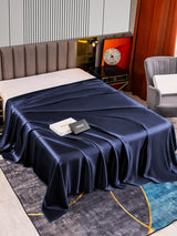 [Dark Blue] SilkSilky-AU 22Momme Sheet 002