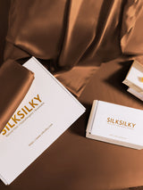 [Coffee] SilkSilky-AU 19Momme Pure Silk Pillowcase 006