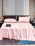 SilkSilky AU 22Momme Pure Silk Bedding Set Pink 001