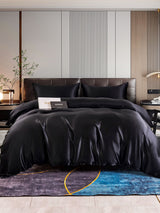 [Black] SilkSilky-AU 22Momme Bedding Set 001