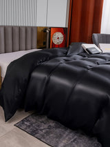 [Black] SilkSilky-AU 22Momme Duvet Covers 003
