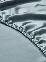 [Grayish Blue] SilkSilky-AU 19Momme Bedding Set 004