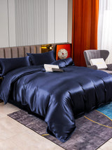 [Dark Blue] SilkSilky-AU 22Momme Bedding Set 002