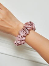 [Pale Mauve] SilkSilky-AU Scrunchie 001