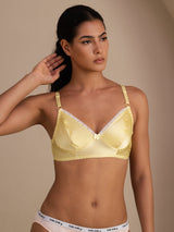 [Yellow] SilkSilky-AU Bra 004