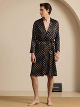 [Black Chain] SilkSilky-AU Long Sleeve Men's Pyjamas 003