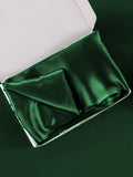 SilkSilky-AU-19Momme-Pure-Silk-Pillowcase-Dark-Green-006