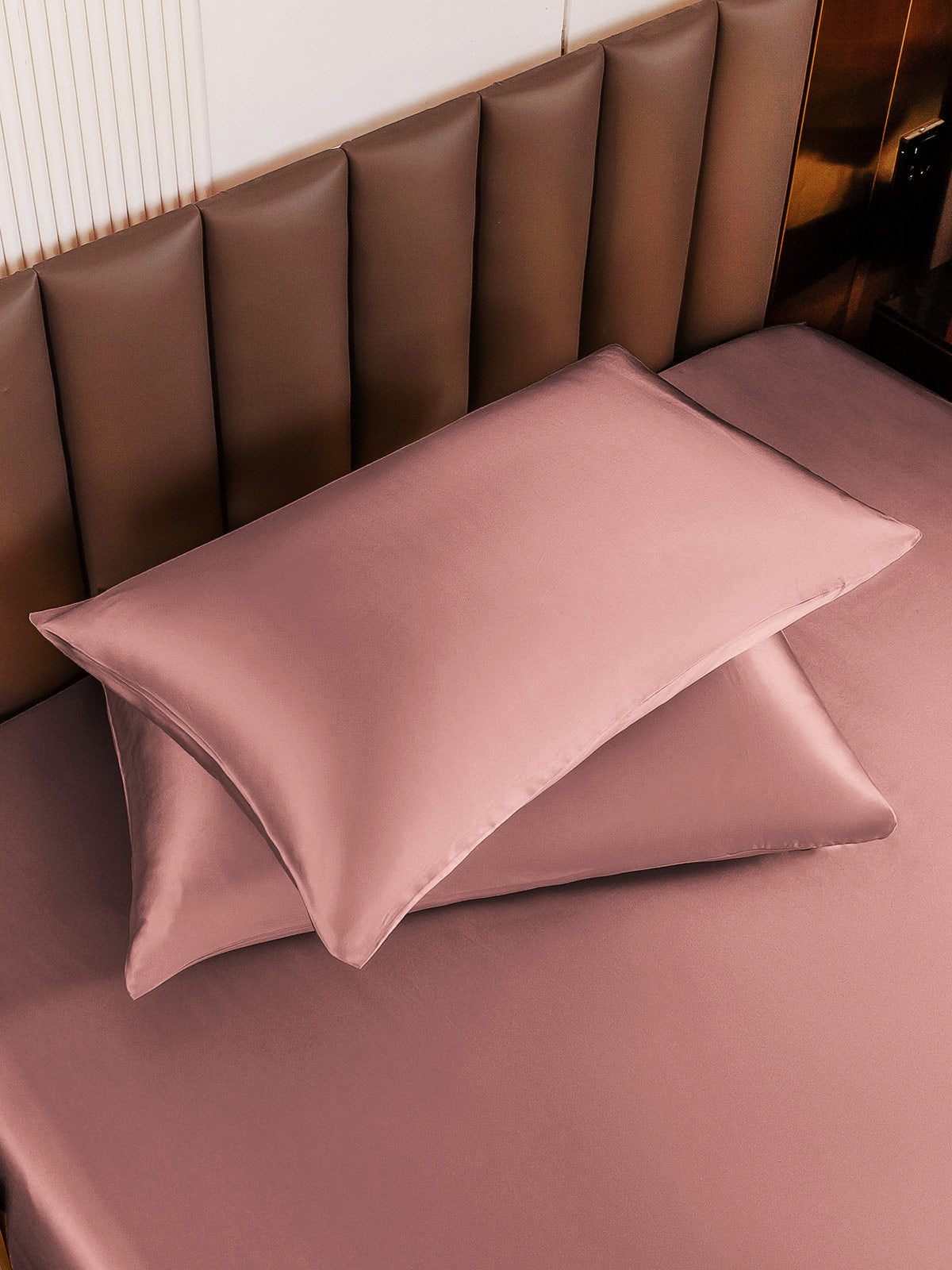 SilkSilky-AU 30Momme Pure Silk Pillowcase PaleMauve 003