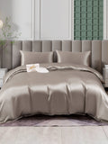 SilkSilky AU 25Momme Pure Silk Bedding Set Gray 001