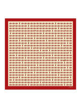 [Beige Cherry] SilkSilky-AU Scarf 001