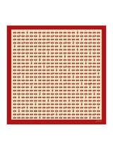 [Beige Cherry] SilkSilky-AU Scarf 001