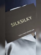 SilkSilky-AU Short Sleeve Lapel Collar Women's Pyjamas video 001