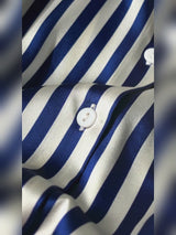 SilkSilky-AU Long Sleeve Lapel Collar Women's Shirt video 001
