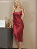 SilkSilky-AU Pure Silk Sleeveless Round Neck Nightgown video 001