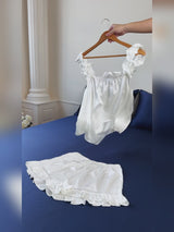 SilkSilky-AU Sleeveless Square Neck Camisole Set video 001