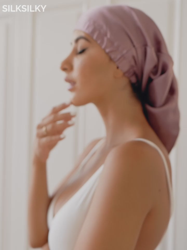 SilkSilky-AU-Pure-Silk-Sleep-Cap-video-001