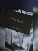 SilkSilky-AU Long Sleeve Women's Dressing Gown video 001