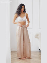 SilkSilky-AU Pure Silk Womens Pants video 001