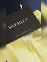 SilkSilky-AU Sleeveless V Neck Nightgown video 001