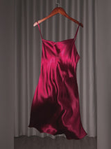 SilkSilky-AU Sleeveless Cowl Neck Dress video 001