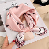 SilkSilky AU Pure Silk Scarf Pink 003