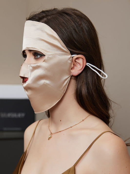 Pure Silk Casual Face Mask