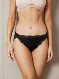 SilkSilky AU Silk Knitted Panty Black 003