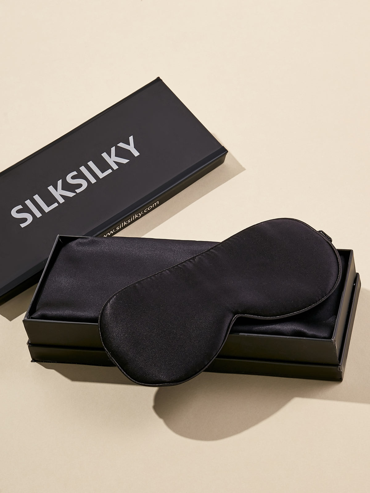 [Black] SilkSilky-AU 19Momme Pure Silk Pillowcase Set 001