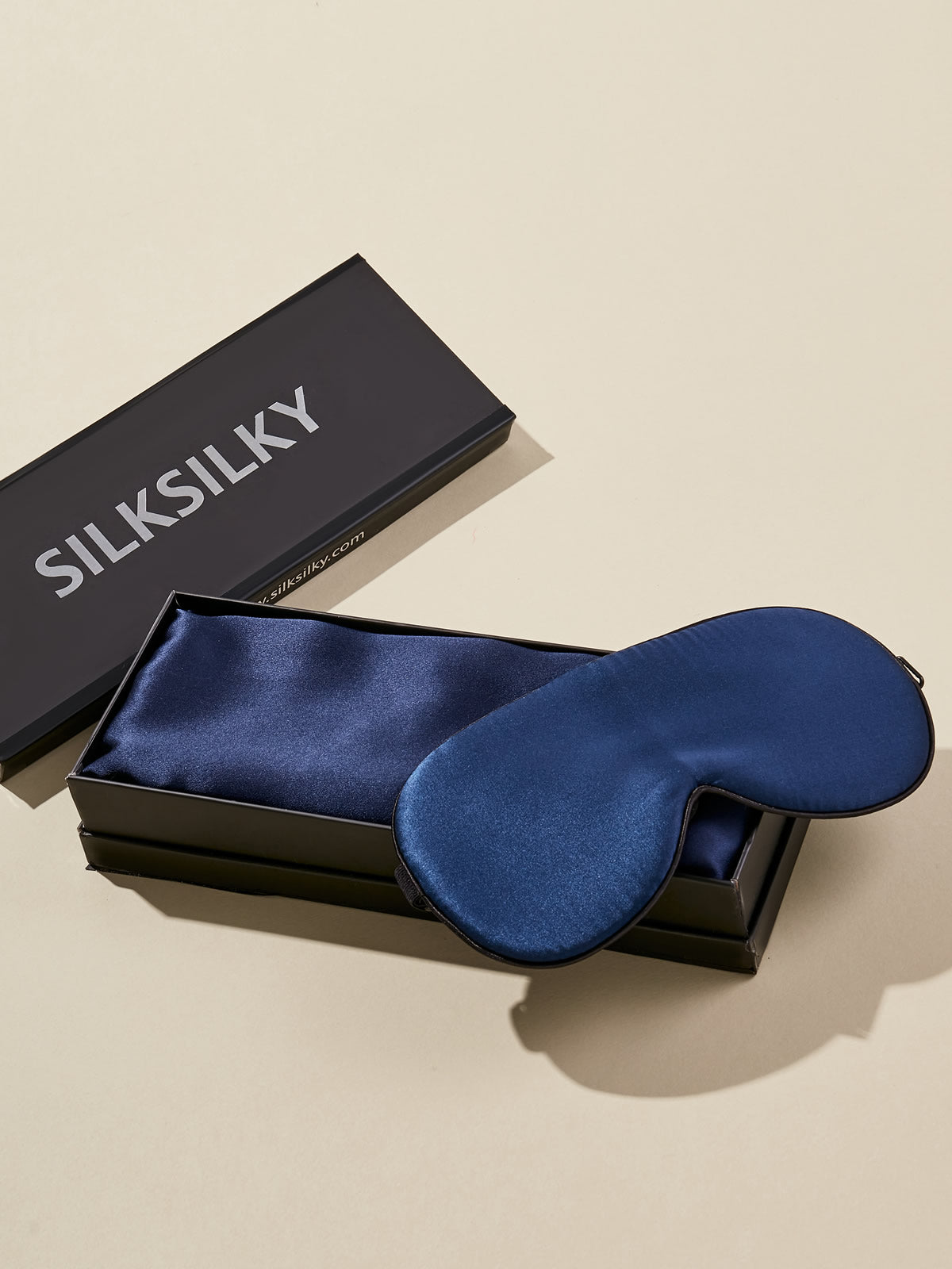 [Dark Blue] SilkSilky-AU 19Momme Pure Silk Pillowcase Set 001