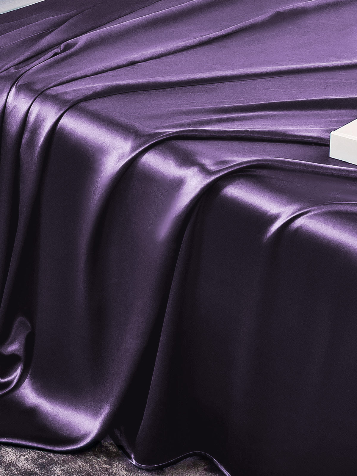 [Deep Purple] SilkSilky-AU 25Momme Pure Silk Bedding Set 005