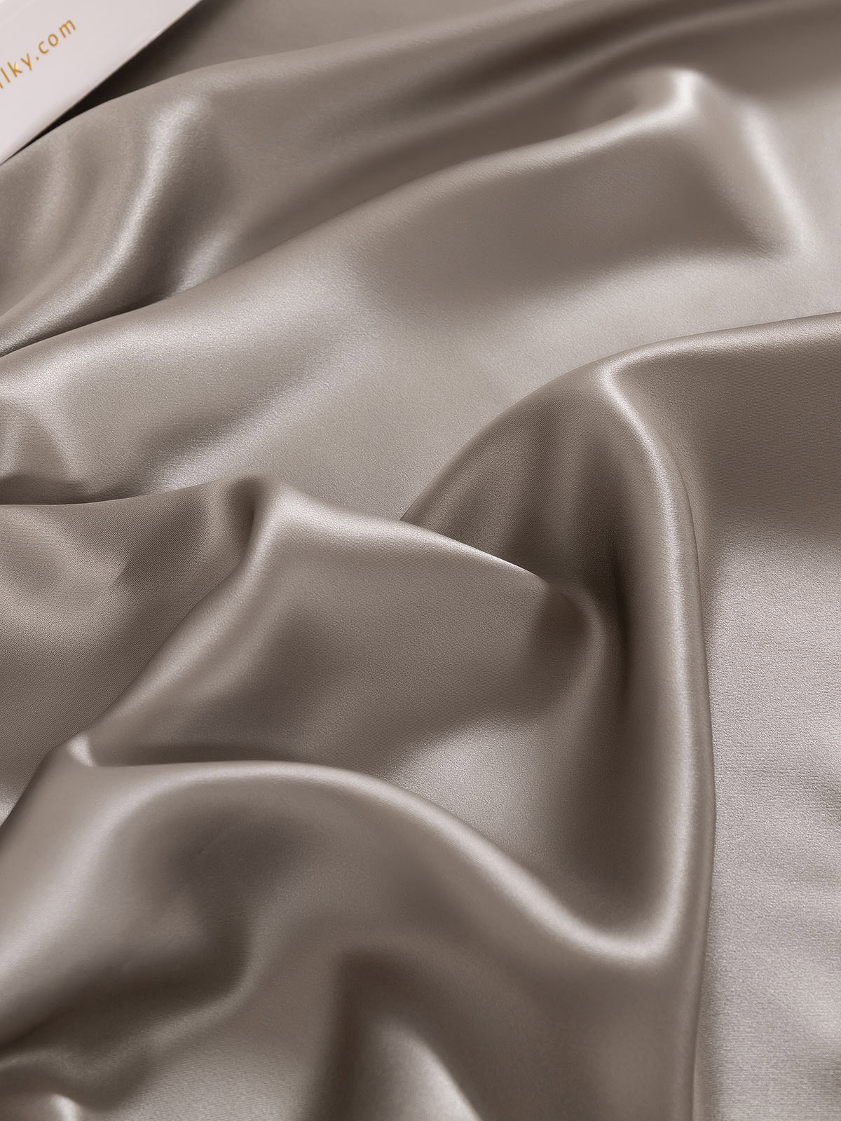 [Gray] SilkSilky-AU 25Momme Pure Silk Bedding Set 006