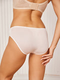 SilkSilky AU Silk Knitted Panty Pink 002