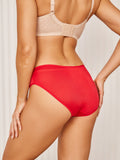 SilkSilky AU Silk Knitted Panty Red 002