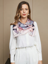 [P017] SilkSilky-AU Pure Silk Scarf 005