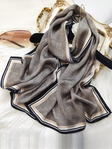 [P027] SilkSilky-AU Pure Silk Scarf 005