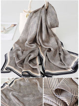 [P027] SilkSilky-AU Pure Silk Scarf 006