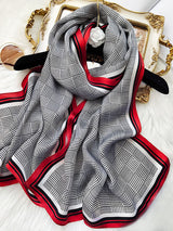 [P028] SilkSilky-AU Pure Silk Scarf 001