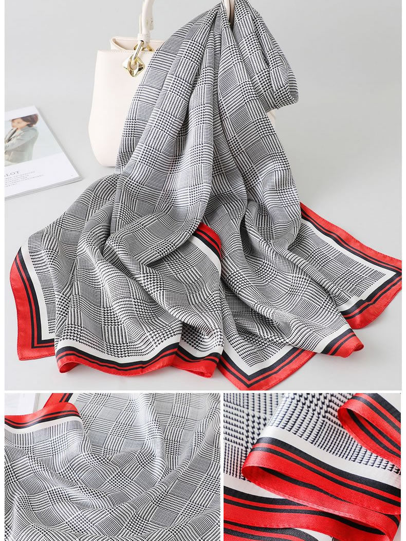 [P028] SilkSilky-AU Pure Silk Scarf 002