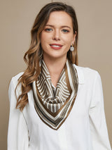 [P042] SilkSilky-AU Pure Silk Scarf 001