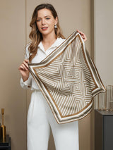 [P042] SilkSilky-AU Pure Silk Scarf 002